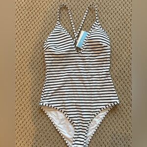 NWT Cupshe Striped Swim